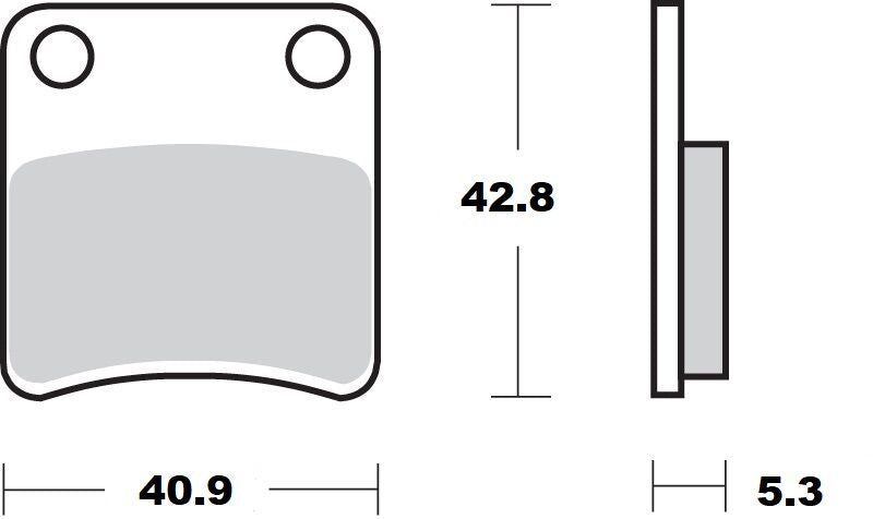Moto Master Brake Pad Ceramic