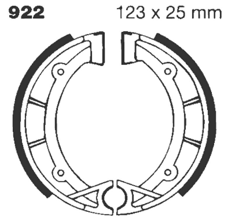 Ebc Brake Shoe Standard