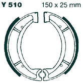 Ebc Brake Shoe Grooved