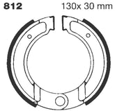 Ebc Brake Shoe Grooved
