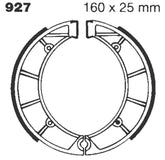 Ebc Brake Shoe Grooved