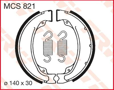 Trw Brake Shoes Trw Mcs821