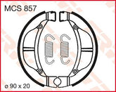Trw Brake Shoes Trw Mcs857