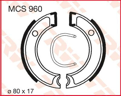 Trw Brake Shoes Trw Mcs960