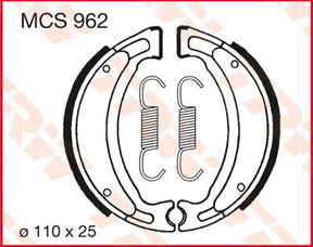Trw Brake Shoes Trw Mcs962