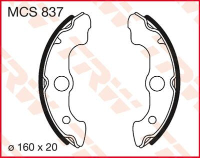 Trw Brake Shoes Standard