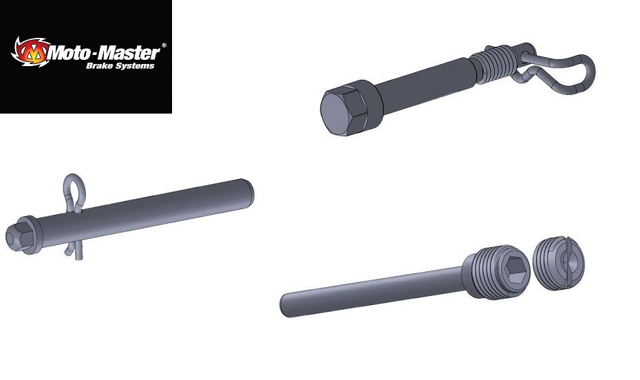 Moto Master Brake Pad Pin + Clip