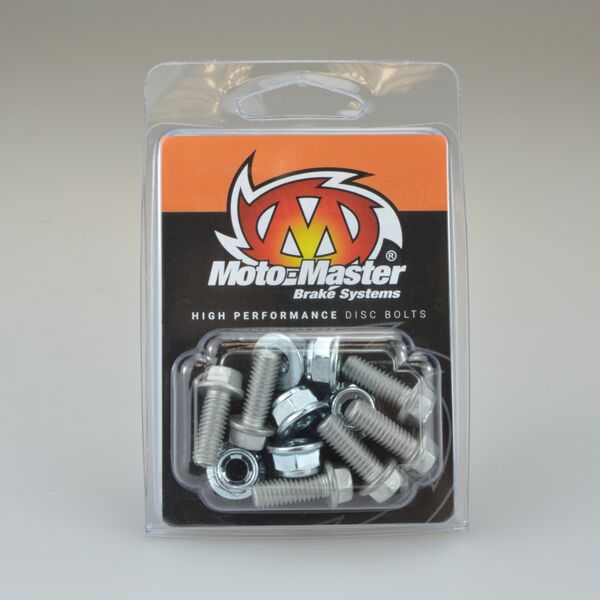 Moto Master Bolts M6 X16 Hex+Nut