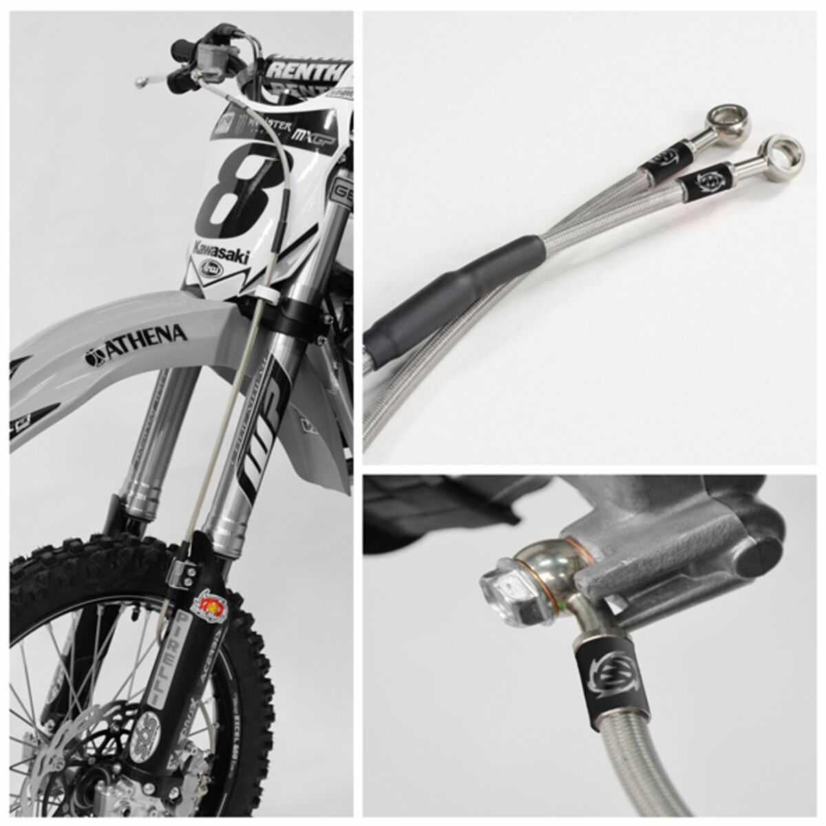 Moto Master Brake Line Front
