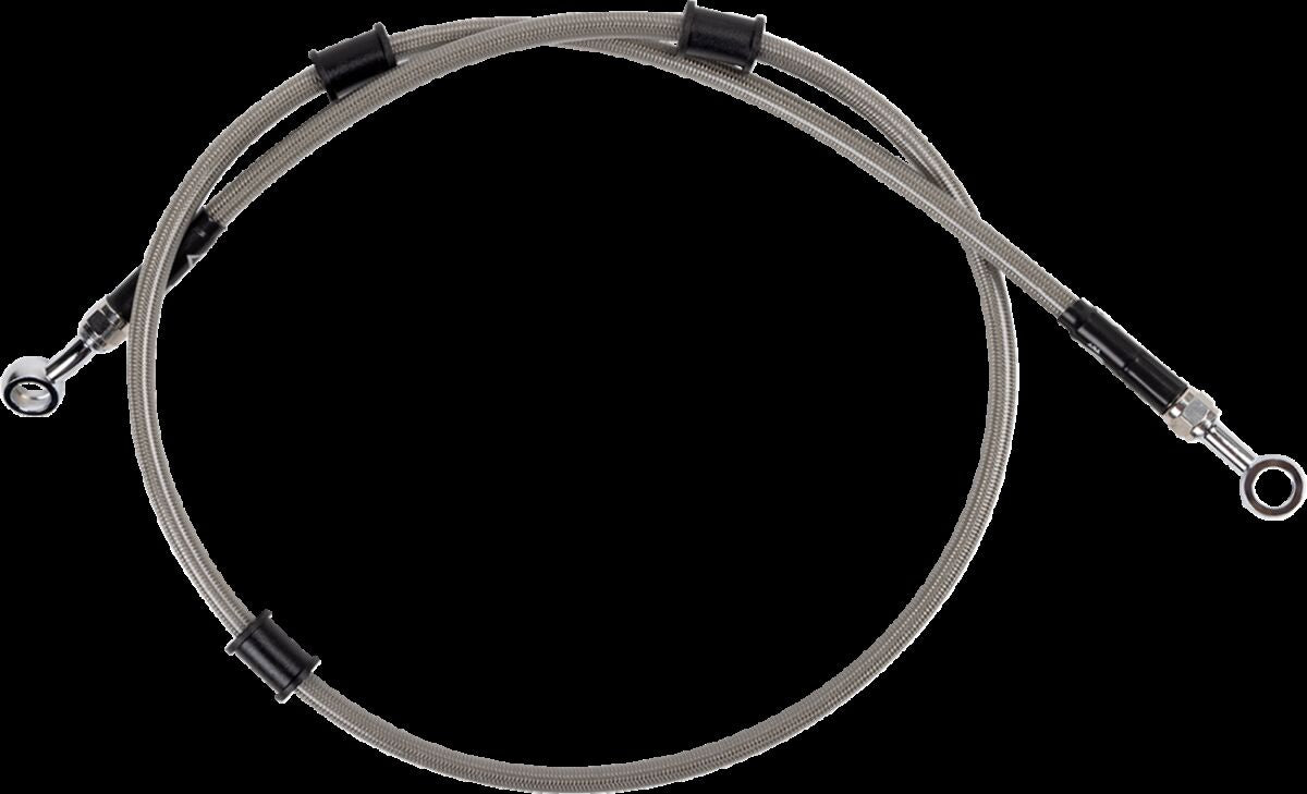 Moose Offroad Hard Parts Stainless Steel Braided Brake