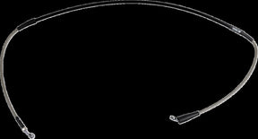 Moose Offroad Hard Parts Stainless Steel Braided Brake