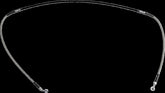 Moose Offroad Hard Parts Stainless Steel Braided Brake