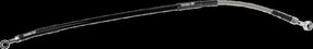 Moose Offroad Hard Parts Stainless Steel Braided Brake