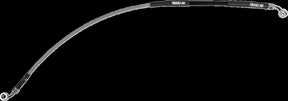 Moose Offroad Hard Parts Stainless Steel Braided Brake