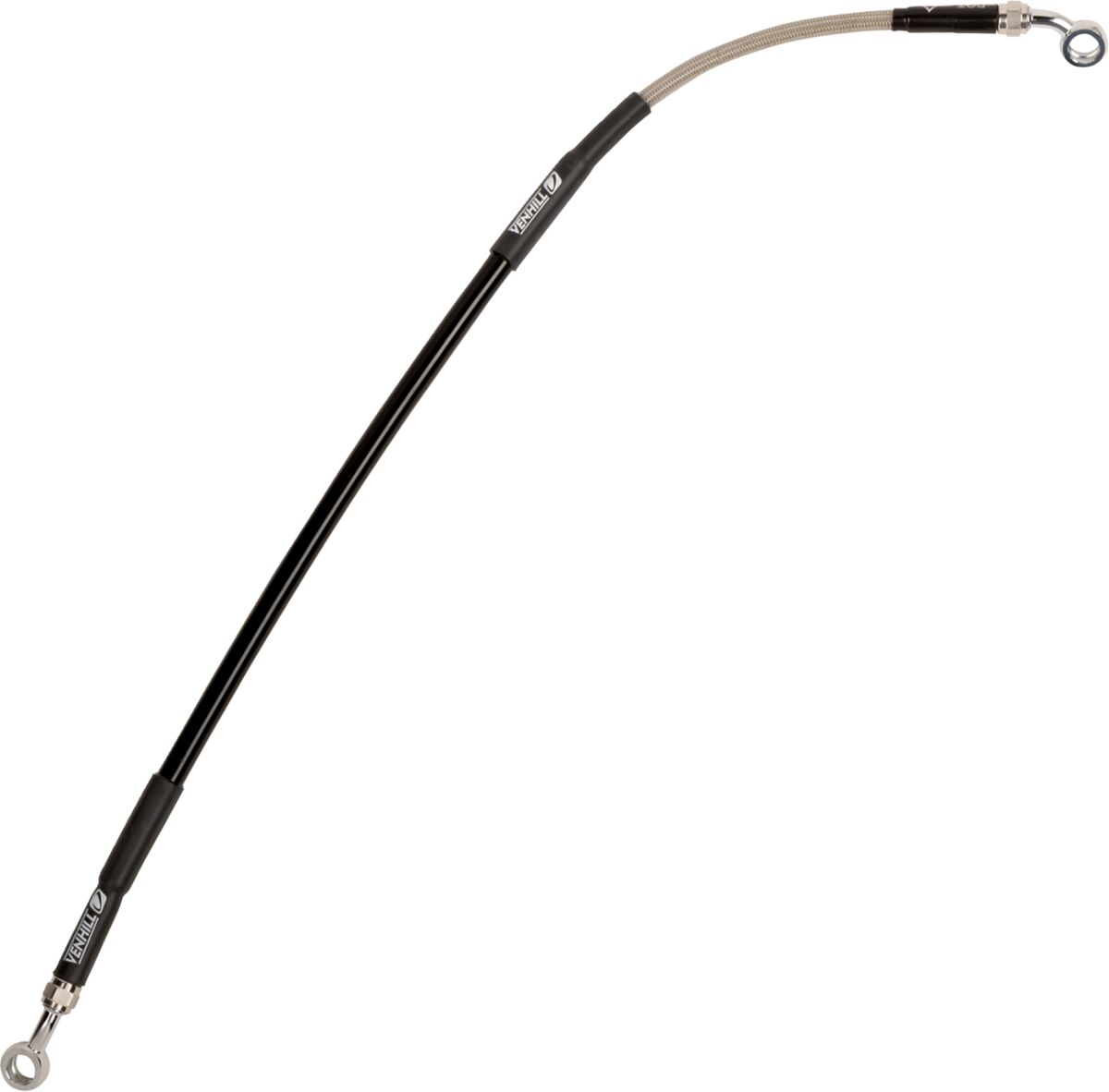 Moose Offroad Hard Parts Stainless Steel Braided Brake
