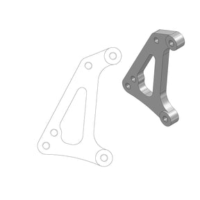 Moto Master Brake Caliper Adaptor Sm