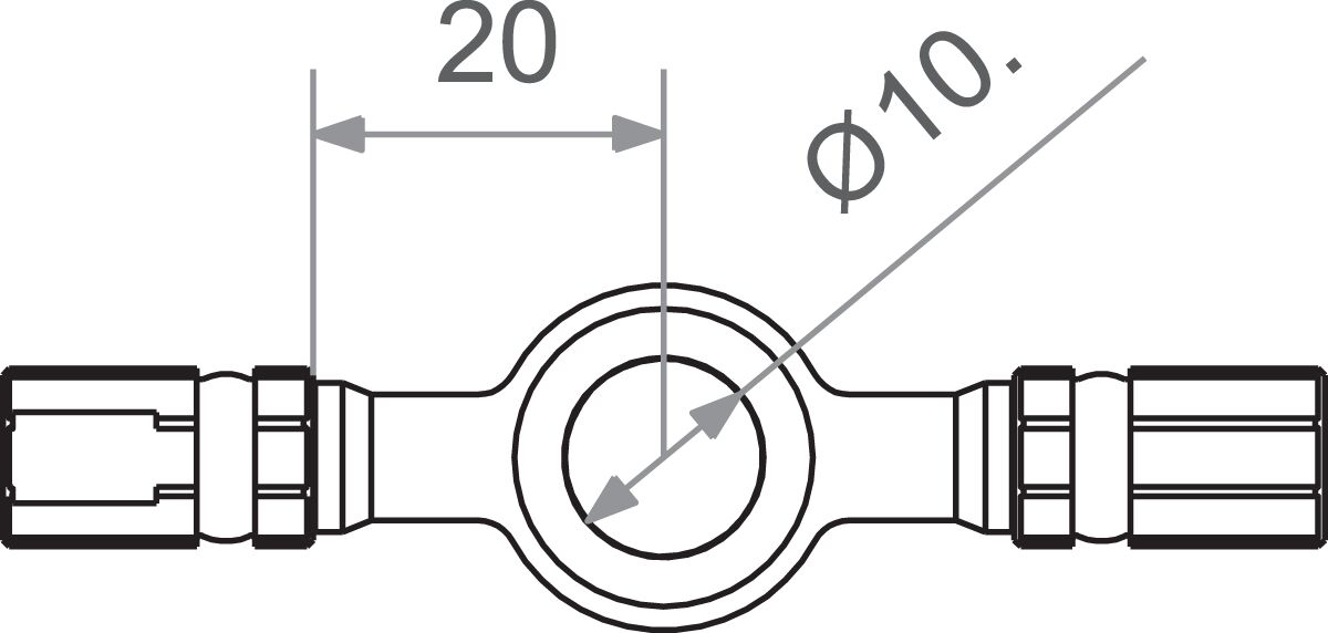 Trw Banjo Connector M10 Sl