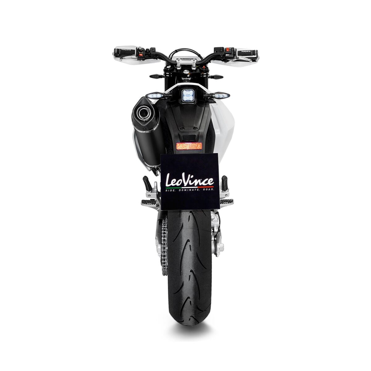 Leovince Exhaust Lv1 Hus 701 Bk 21