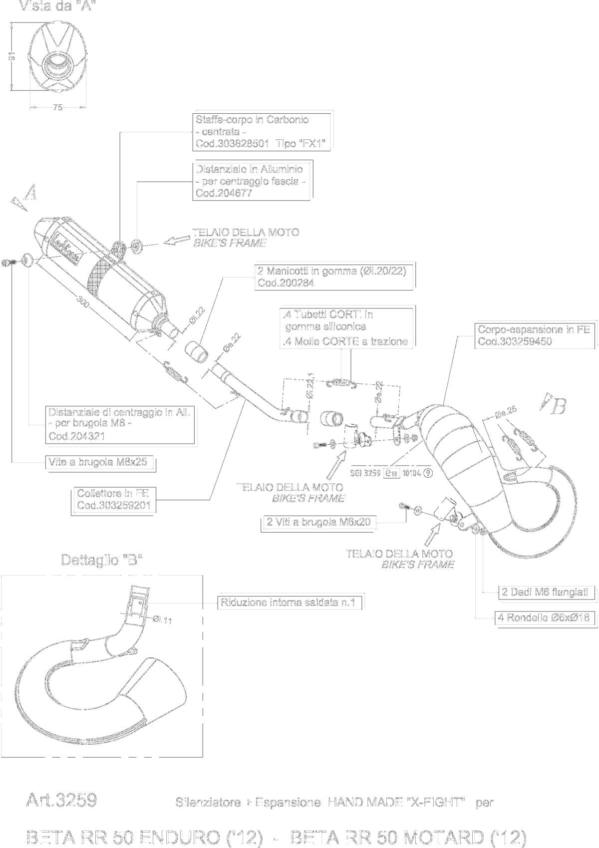 Leovince Exhaust X Fight Beta Rr 50 En
