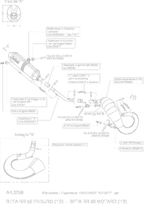 Leovince Exhaust X Fight Beta Rr 50 En