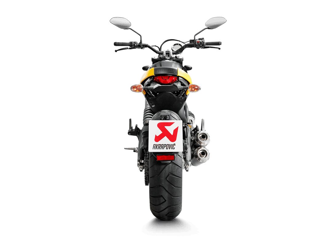 Akrapovic Muffler Ti Ducati Scrmblr