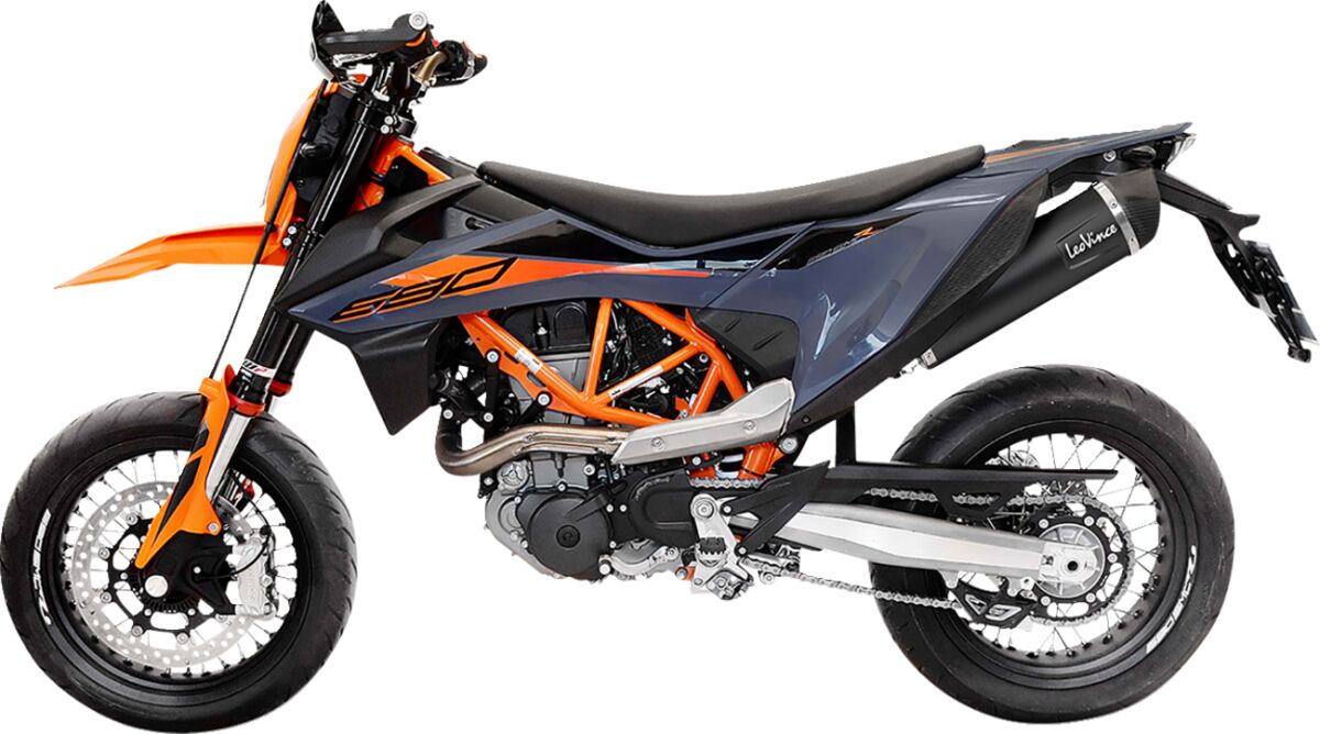 Leovince Muffler Lv1 Ktm 690 Bk 21