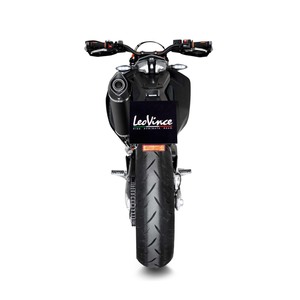 Leovince Muffler Sbk Nero Ktm Ss