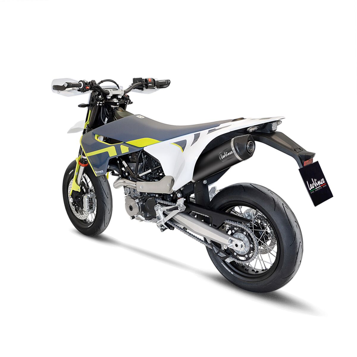 Leovince Muffler Sbk Nero Husqvarn