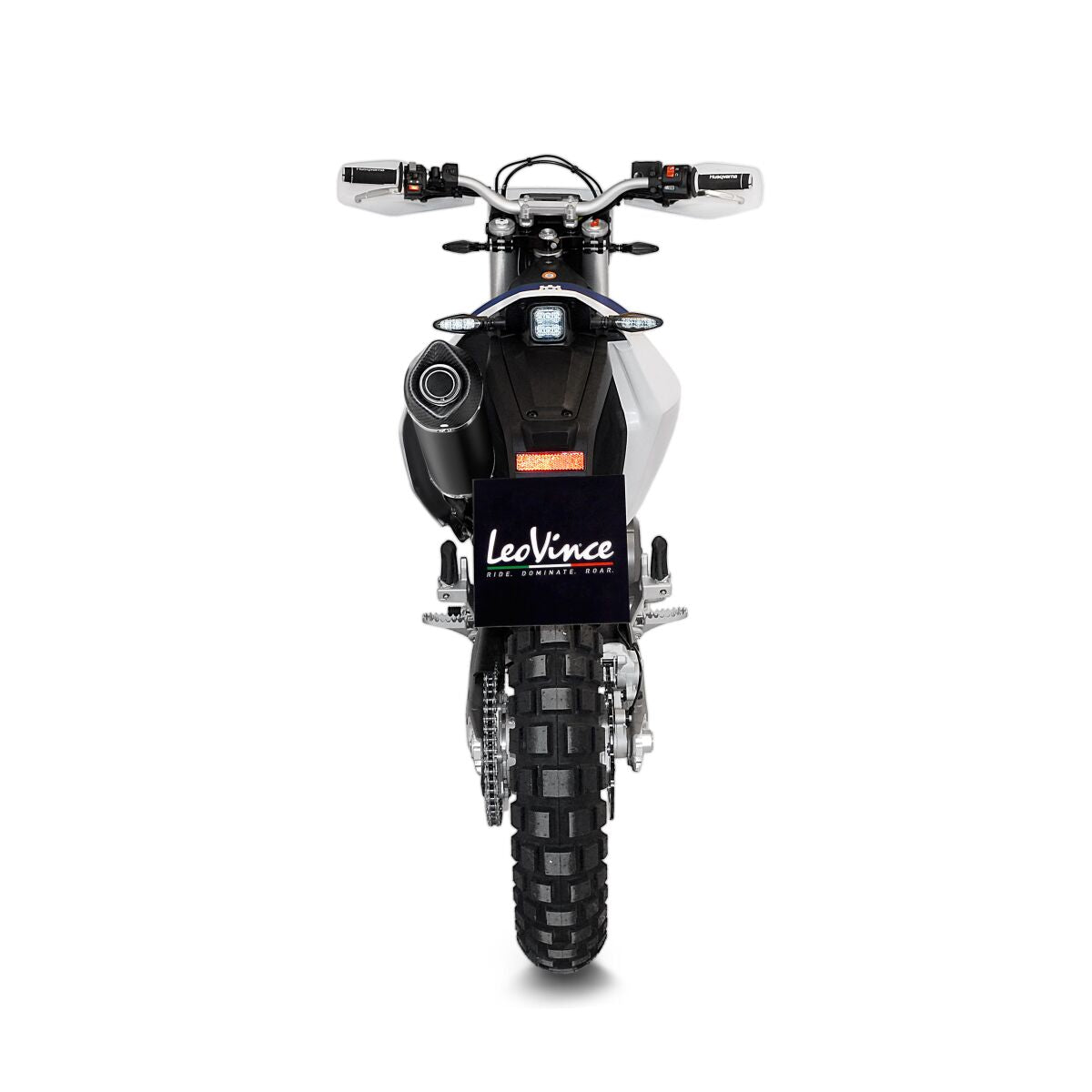Leovince Muffler Sbk Nero Husqvarn