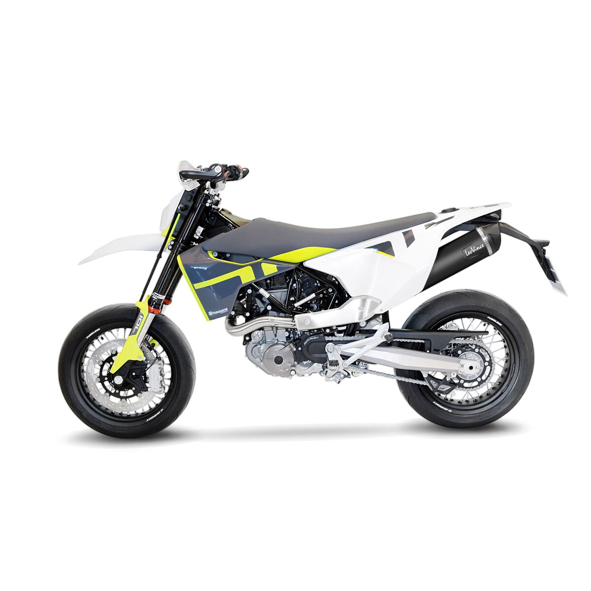 Leovince Muffler Sbk Nero Husqvarn