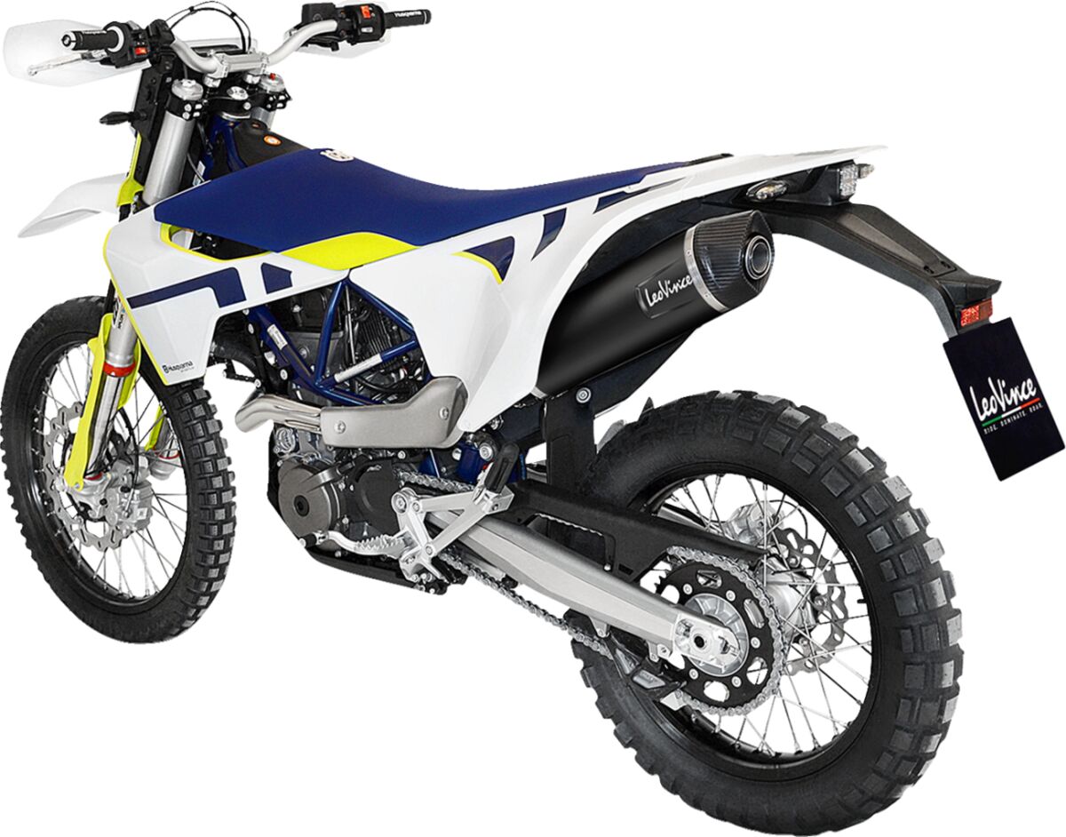 Leovince Muffler Sbk Nero Husqvarn