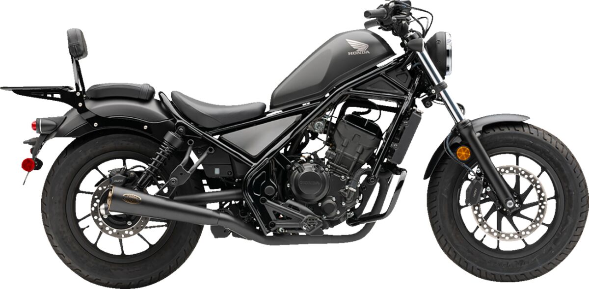 Cobra Slip On Muffler (Blk) With Bro