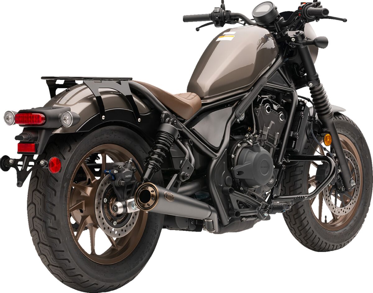 Cobra Slip On Muffler (Blk) With Bro