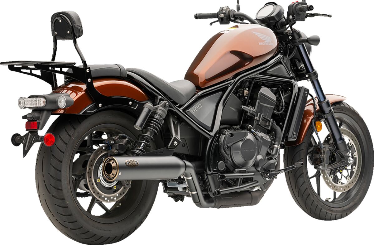 Cobra Slip On Muffler (Blk) With Bro