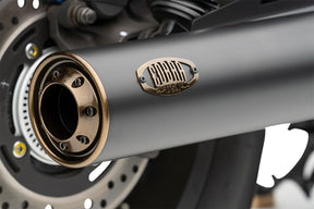Cobra Slip On Muffler (Blk) With Bro