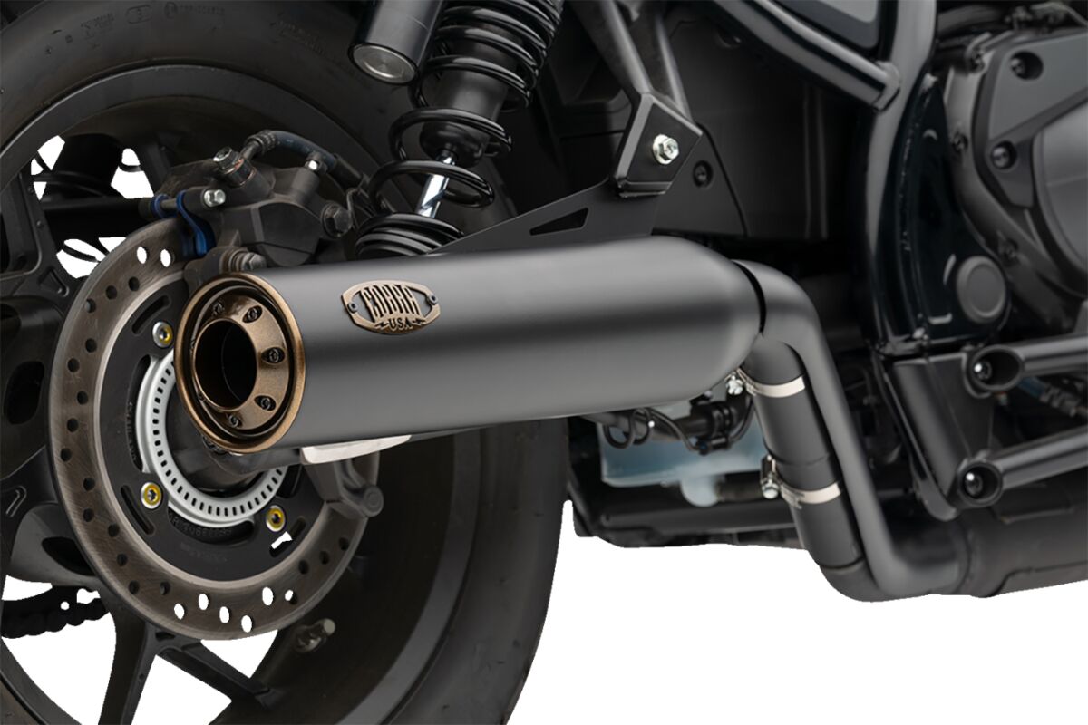 Cobra Slip On Muffler (Blk) With Bro