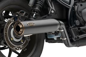 Cobra Slip On Muffler (Blk) With Bro