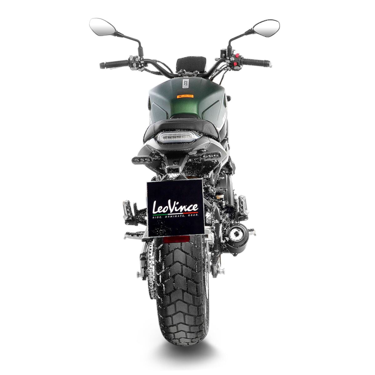 Leovince Muffler Lv10 Bk Leoncino