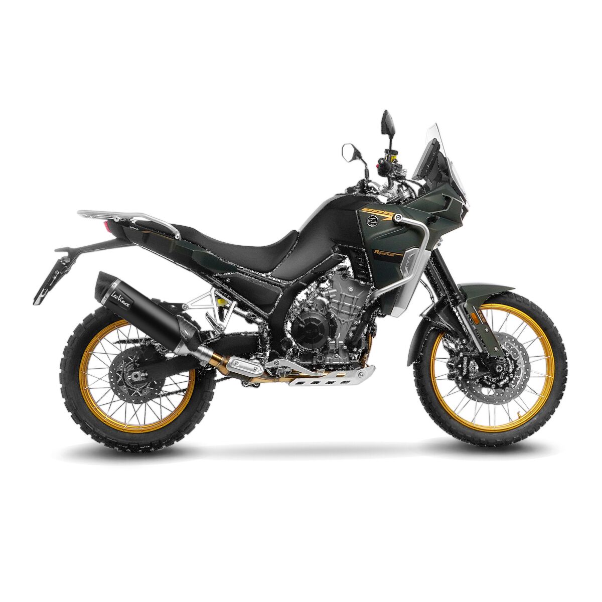 Leovince Muffler Lv One Evo Kove 800 Bk