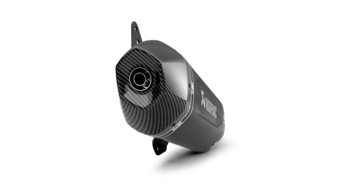 Akrapovic Muffler Ss/Cf Blk Vespa Prim 1