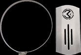 Moose Offroad Hard Parts 3.5 X8 Univ Heat Shield Mse