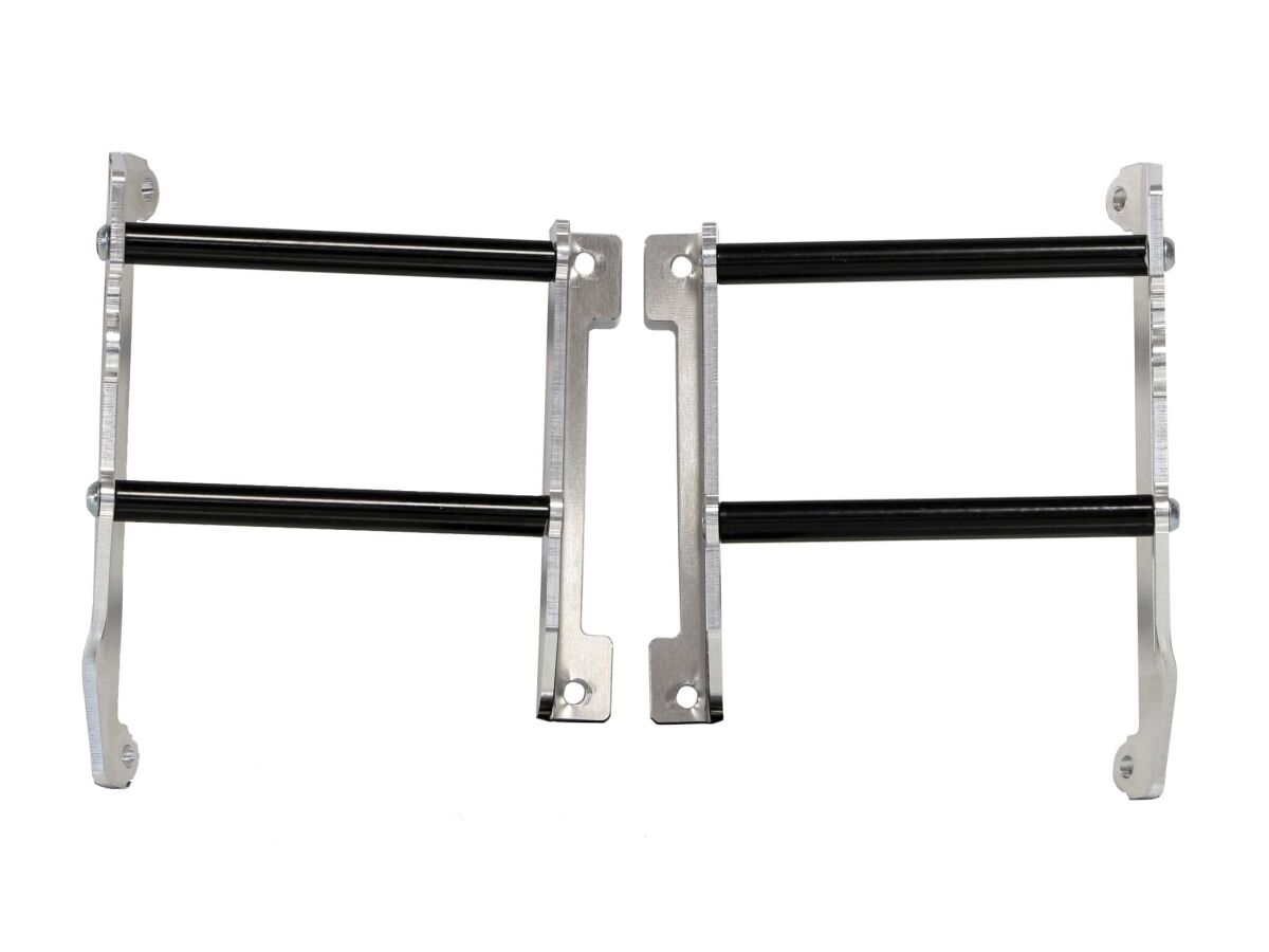Axp Racing Radiator Guards Exc/F 24 Bk