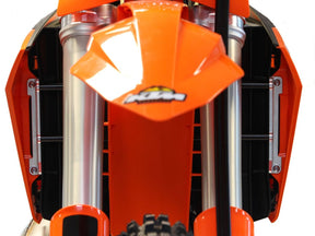 Axp Racing Radiator Guards Exc/F 24 Bk