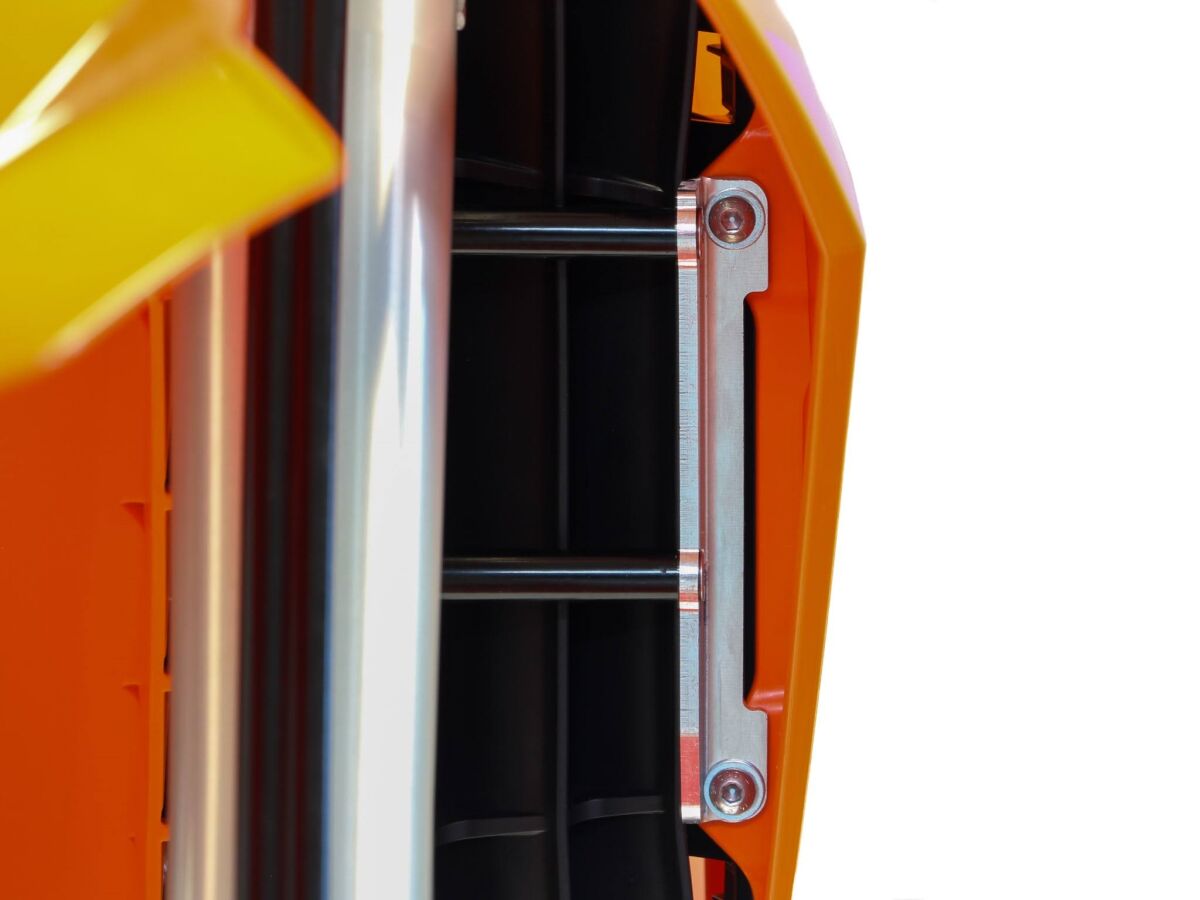 Axp Racing Radiator Guards Exc/F 24 Bk