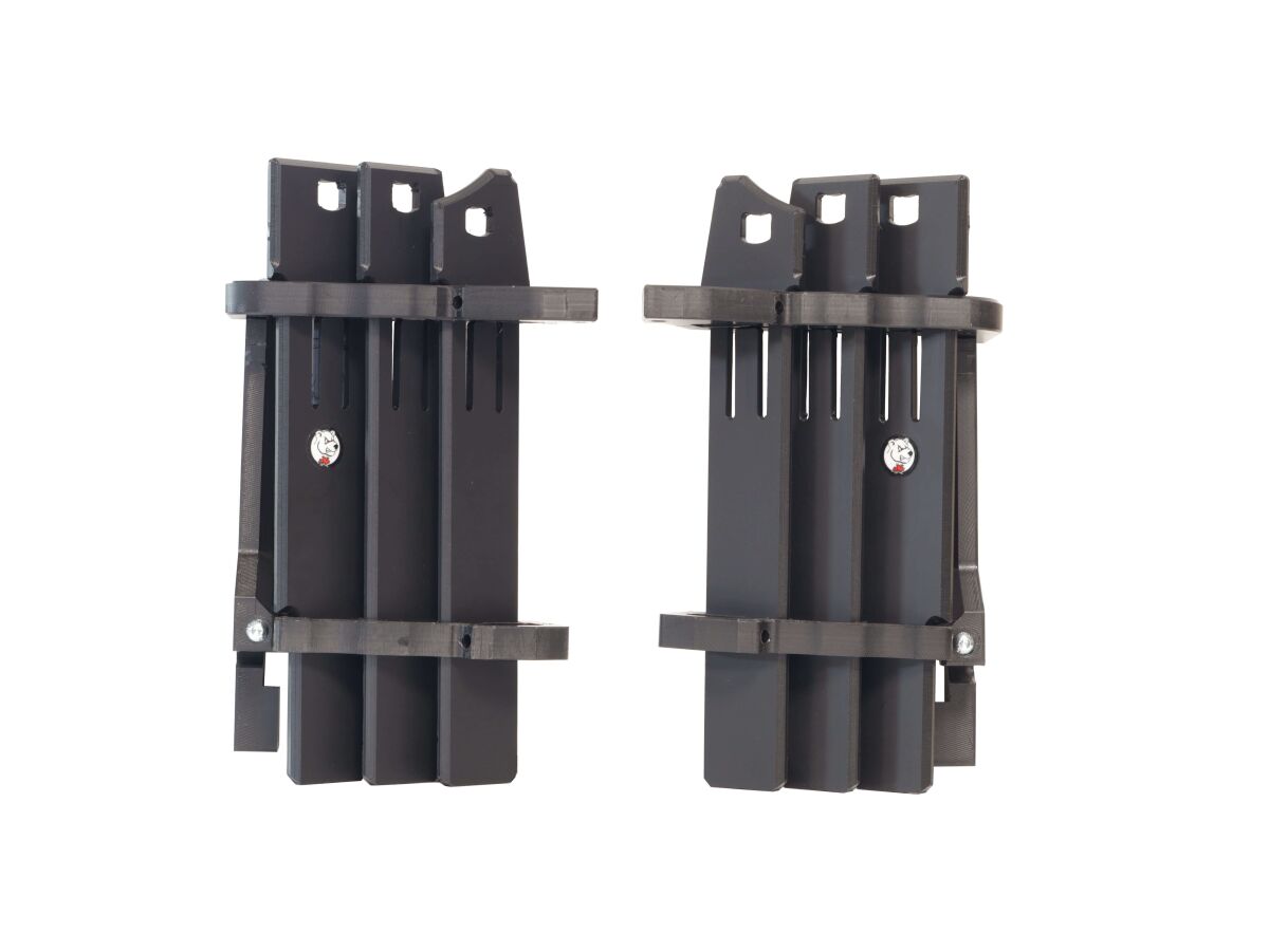 Axp Racing Radiator Guards Hdpe Bk