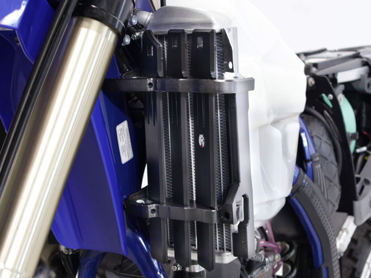 Axp Racing Radiator Guards Hdpe Bk