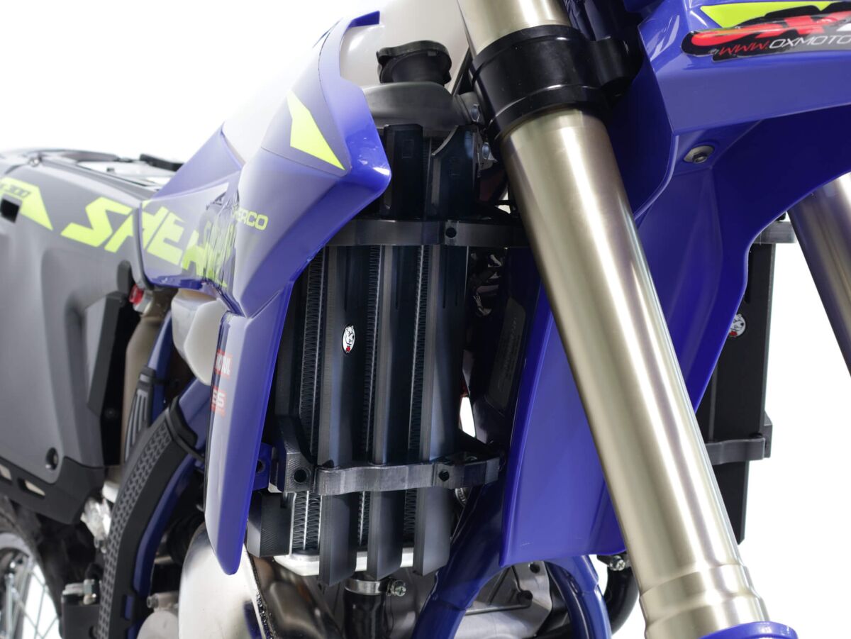 Axp Racing Radiator Guards Hdpe Bk