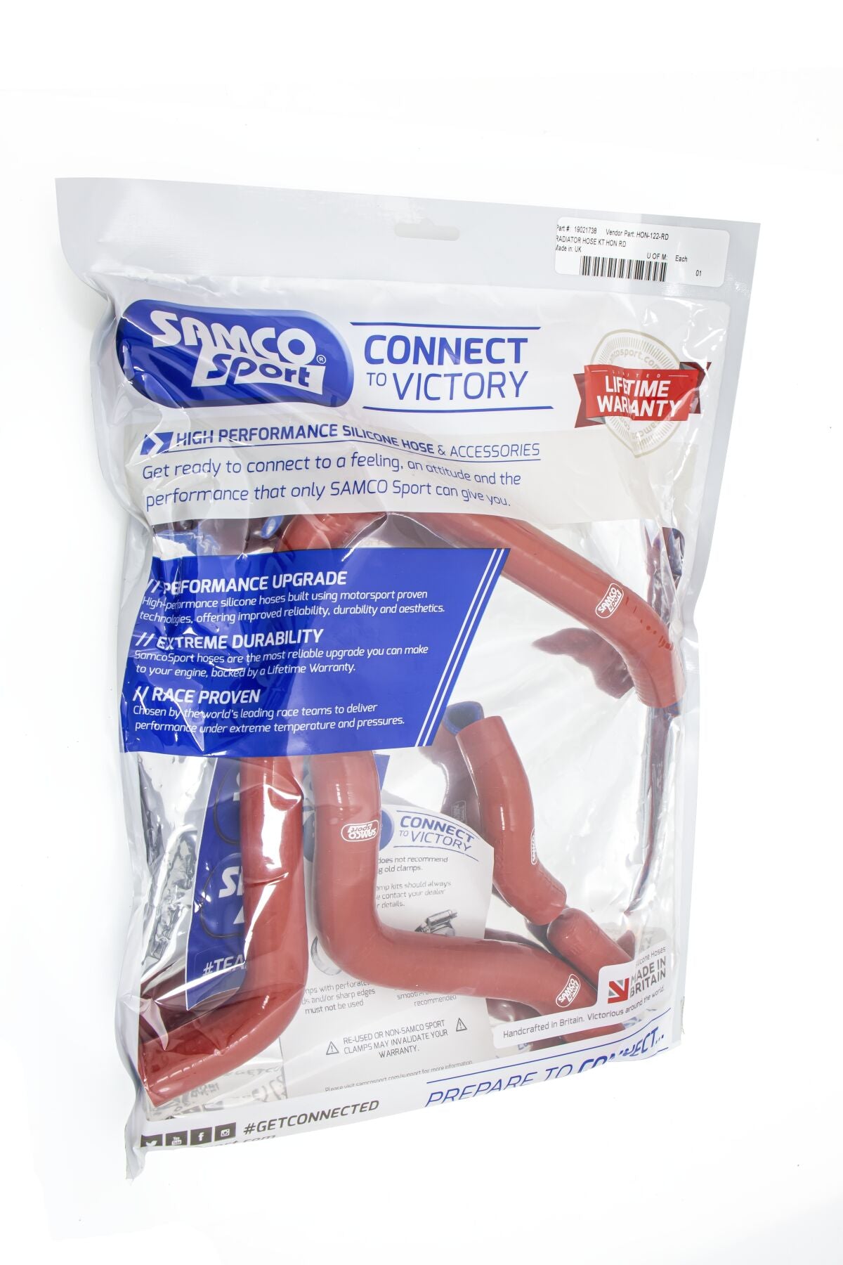Samco Sport Radiator Hose Kt Hon Rd