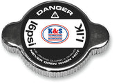 K&S Technologies Radiatr Cap Std Chr 16 Psi