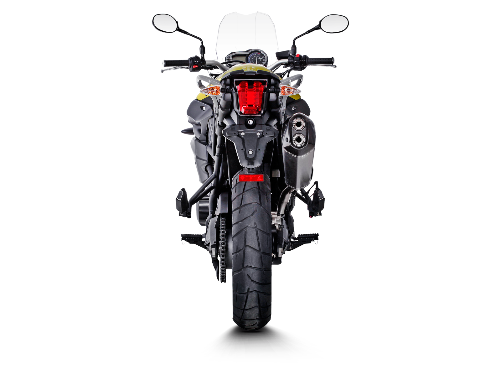 Slip-On Line Titanium, Grey - 11-16 Triumph Tiger 800